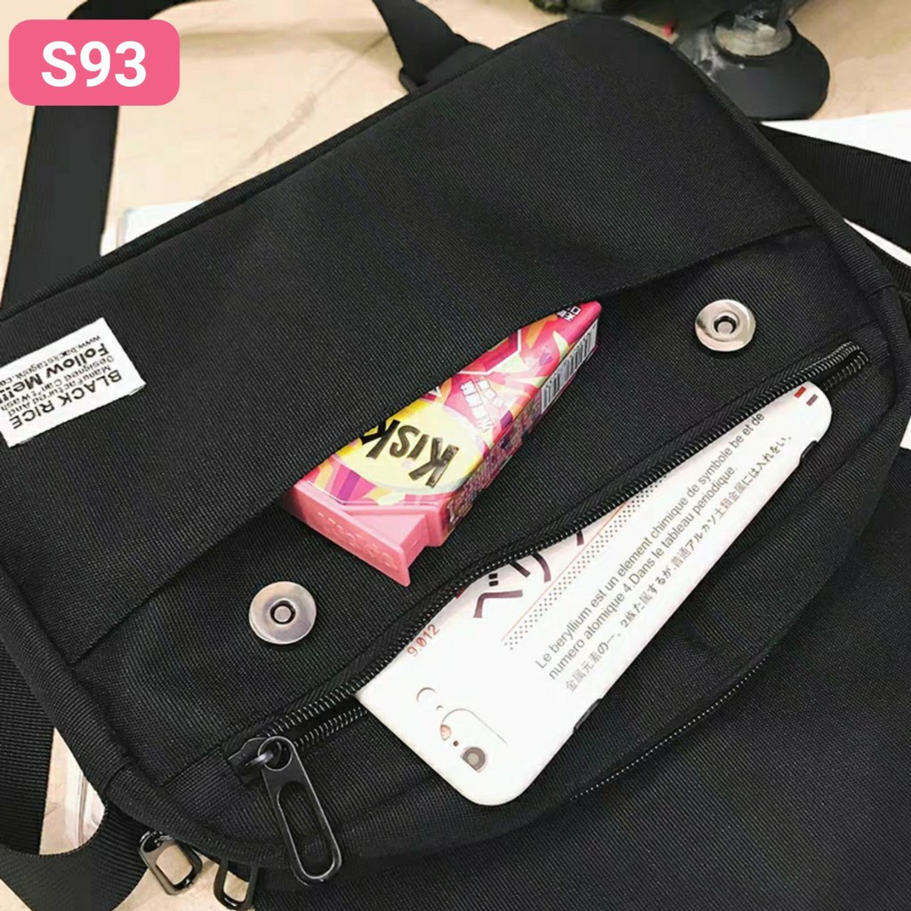  ⚡SIÊU SALE⚡ Túi đeo chéo canvas thời trang s93 | BigBuy360 - bigbuy360.vn