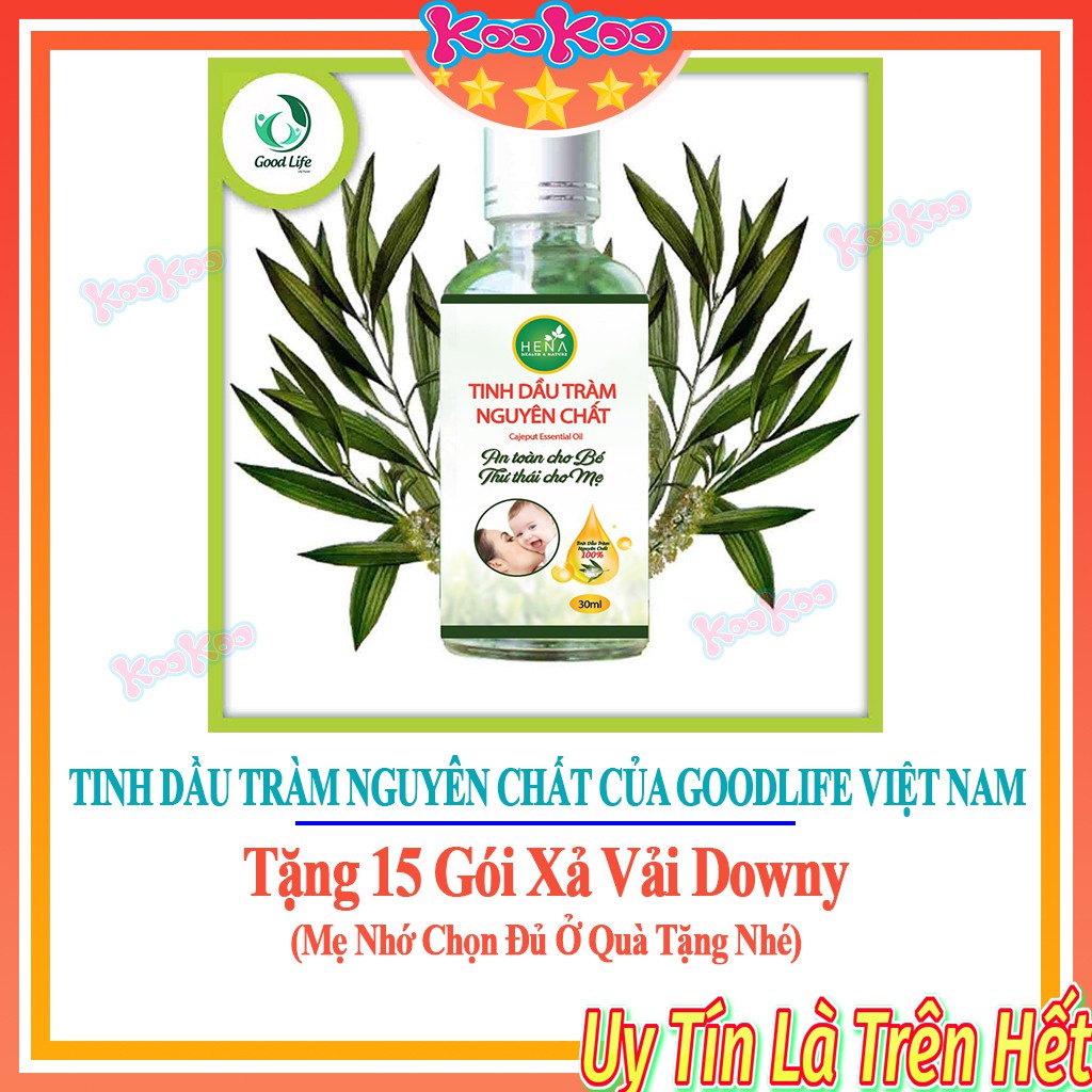 [100% nguyên chất] Tinh dầu tràm HENA thiên nhiên 30ml 50ml. Tinh dầu tràm cho bé, bảo vệ sức khỏe của cả gia đình