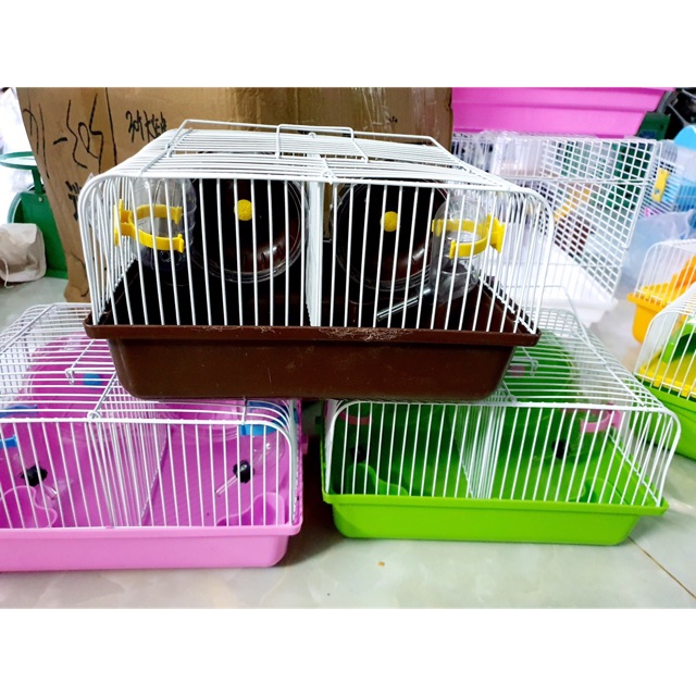 Lồng hamster ngăn đôi tách đẻ