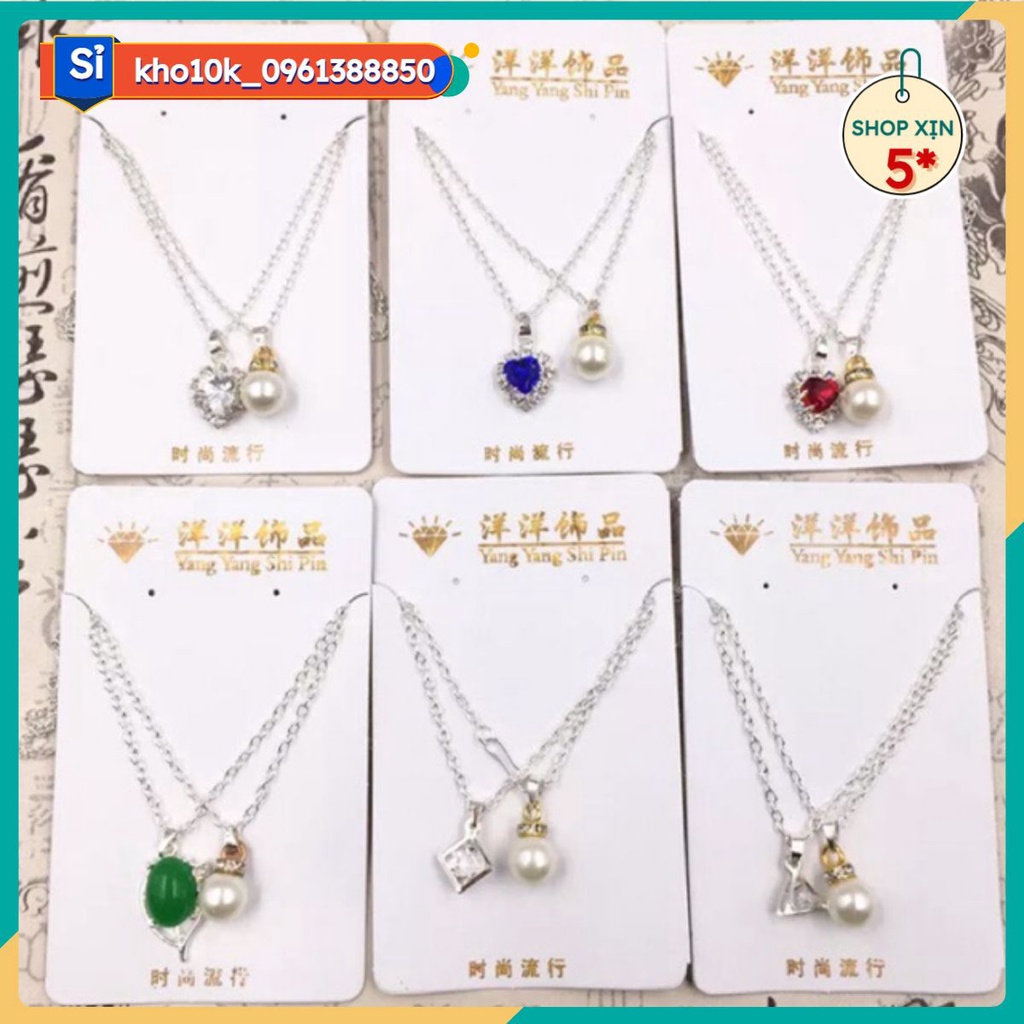 Sỉ 12 bộ dây chuyền - mỗi bộ 2 chiếc  85k