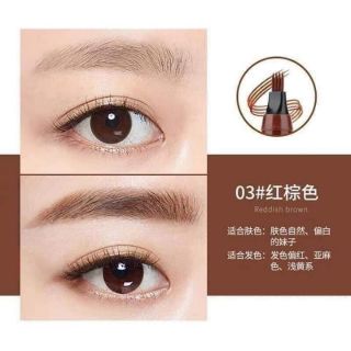 Chì phẩy sợi 4D - chì kẻ mày phẩy sợi 4D