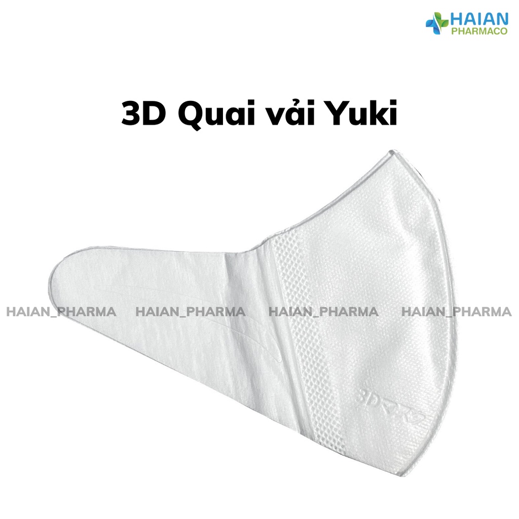 Khẩu trang 3D Mask Yoki 3 lớp kháng khuẩn hộp 10 cái