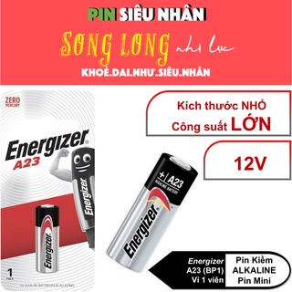 Pin a23 energizer alkaline 12v chính hãng - công suất lớn - vỉ 1 viên