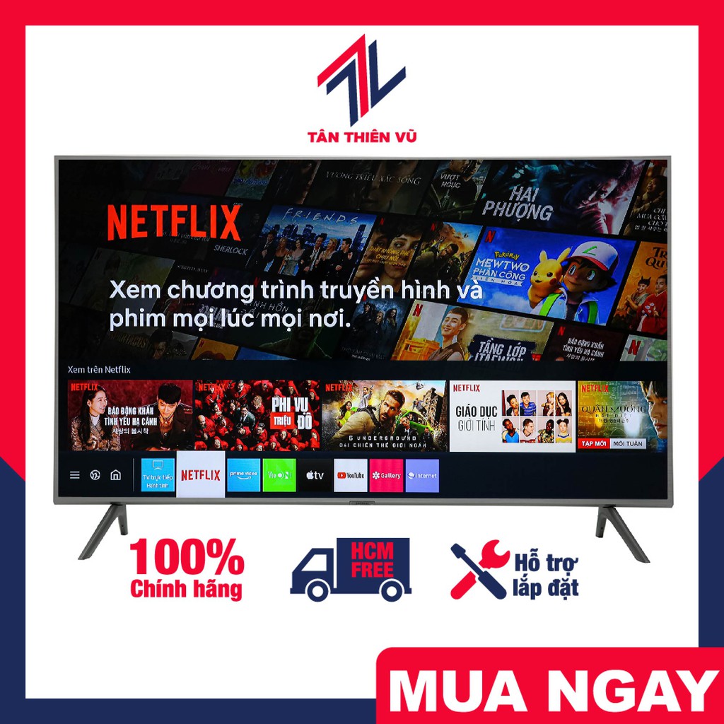 [MIỄN PHÍ VẬN CHUYỂN LẮP ĐẶT] - QA49Q65RA - QA49Q65R - Smart Tivi QLED Samsung 49 inch 4K UHD QA49Q65RAKXXV