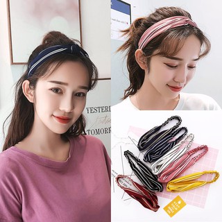 Băng Đô Turban Sọc Kẻ Voan Tăm Mát Lạnh Dùng Cực Thích !