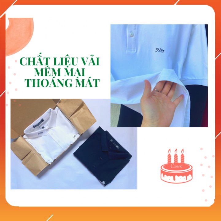 Áo thun nam cổ bẻ  C͙O͙T͙T͙O͙N͙ ͙  Chất liệu vải thoáng mát, thiết kế đơn giản trẻ trung | BigBuy360 - bigbuy360.vn