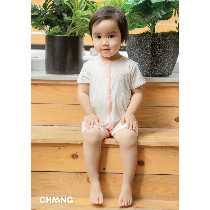 Body cộc tay cúc giữa Chaang