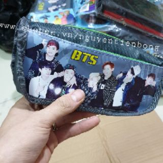 Túi ví đựng bút BTS giá sỉ