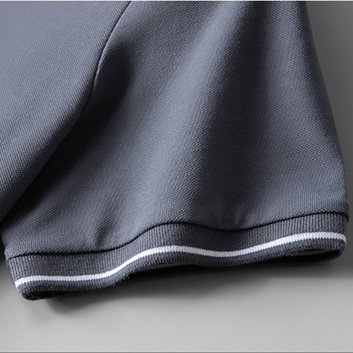 Áo POLO nam màu xám vải cá sấu Cotton xuất xịn, chuẩn form trẻ trung, thanh lịch - Trady Fashion | BigBuy360 - bigbuy360.vn