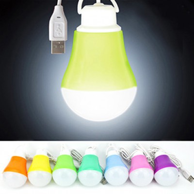 Bóng Đèn Led Bulb USB siêu sáng 5W ( Ánh sáng Trắng )