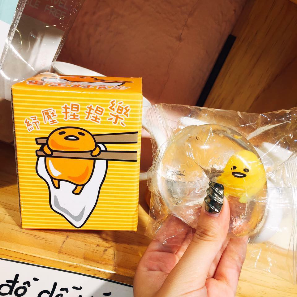 (Mã TL) Trứng lười gudetama bóp xả stress , cực hót