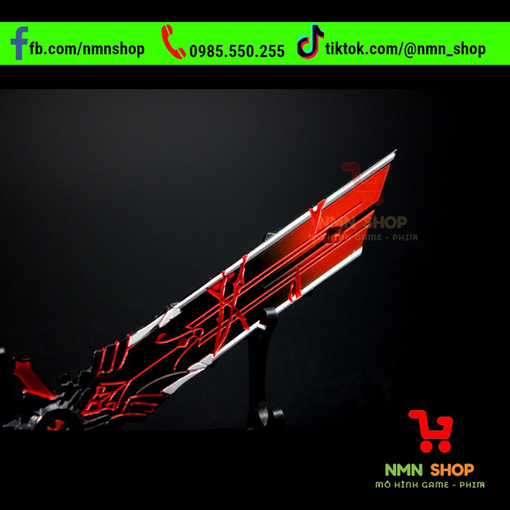 Mô hình game Genshin Impact - Wolf’s Gravestone  17cm