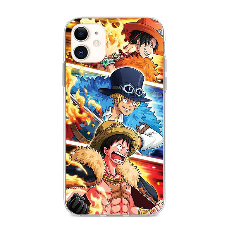 Ốp Điện Thoại Họa Tiết One Piece Cho iPhone 11 / 11Pro / 11 Pro Max / X / XS / XR / XS Max