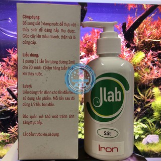 Phân nước bổ sung sắt Iron cho cây thủy sinh