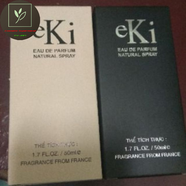 (50ml) Nước hoa Eki Mỹ Hảo 2 mùi nam và nữ