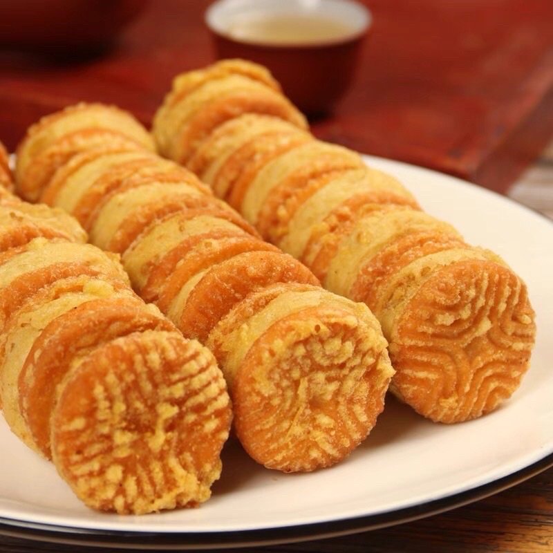 1khay bánh hạt dẻ mật ong, đậu xanh 500gam