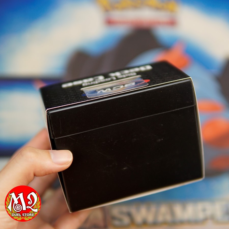 Hộp Đựng Bài BCW DECK CASE Nhựa - SIDELOAD - Dùng cho Yugioh và Pokemon TCG - MÀU ĐEN - Đựng Theo Chiều Ngang