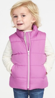 áo bé gái old navy gile phao (1-16 tuổi)