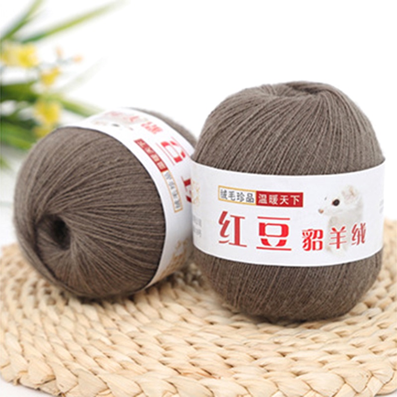 Cuộn Len Cashmere Mềm Mỏng Nhiều Màu Làm Đồ Thủ Công