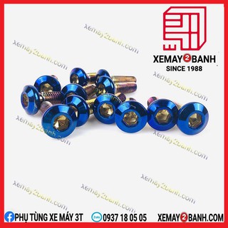 Bộ 12 ốc gắn đĩa cao cấp màu titan dùng cho WINNER