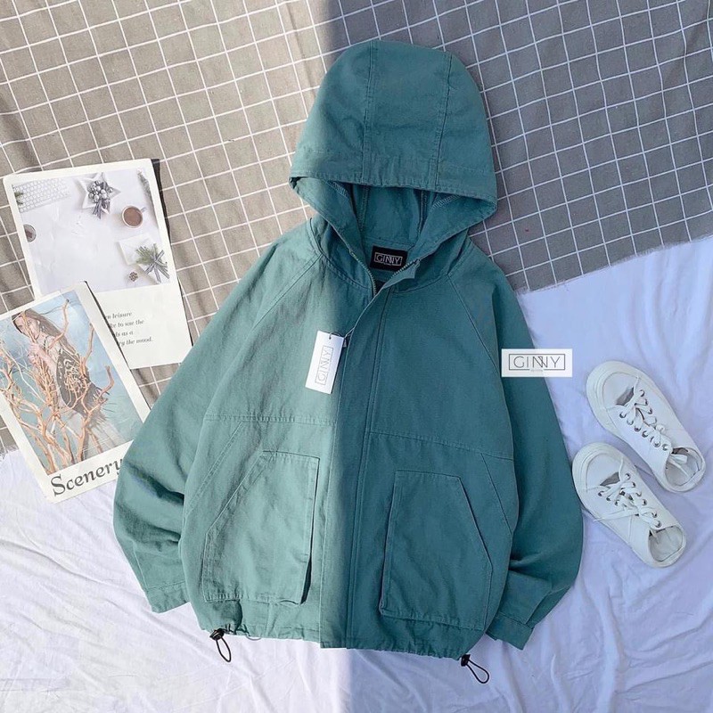 [Mã WAMT10K giảm 10k cho đơn 0k] Áo khoác kaki Leo hình chụp thật