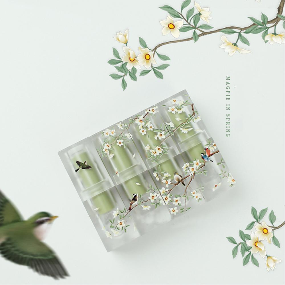 Set 2 Thỏi Son Rỗng 3.5ML Dùng Đựng Son Dưỡng Tiện Dụng Khi Đi Du Lịch