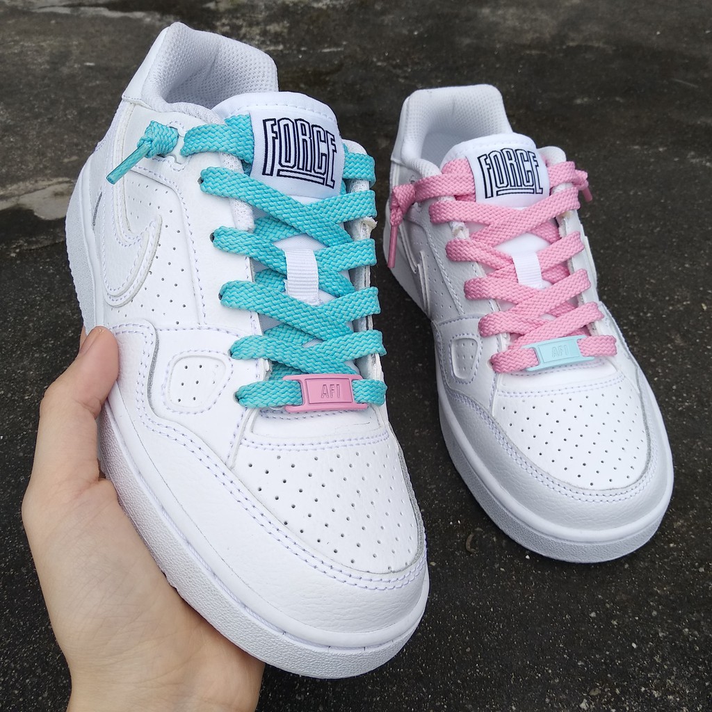 10mm (Phần 2) Dây giày thể thao sneaker 2 lớp nhiều màu sắc dài 100cm 120cm 140cm 160cm 1m 1m2 1m4 1m6 aj aj1 jd jd1