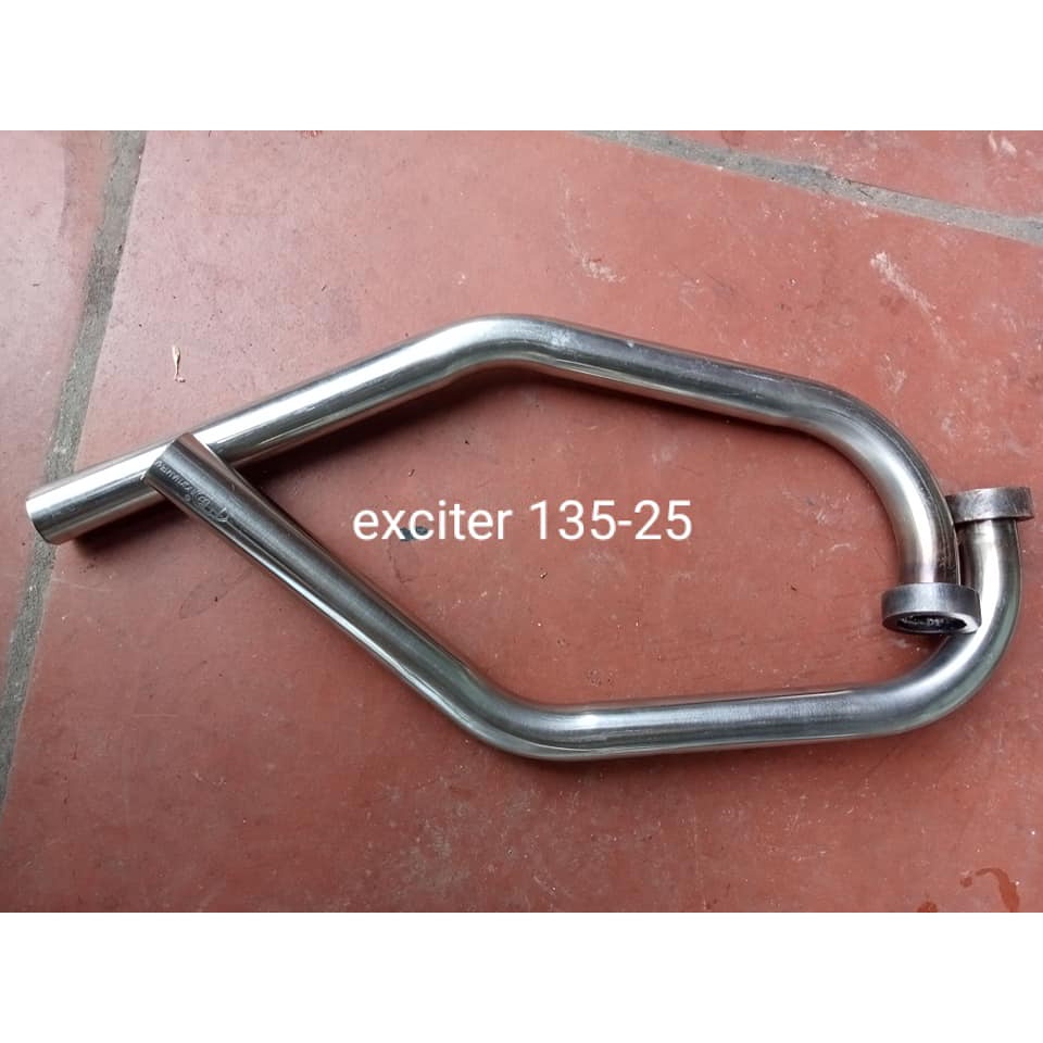 Cổ pô inox Exciter 135, EX135 inox 304