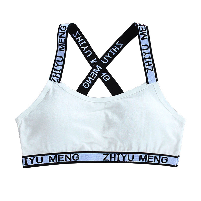 Áo ngực Levao vải cotton kiểu dáng thể thao thời trang cho nữ 14 tuổi