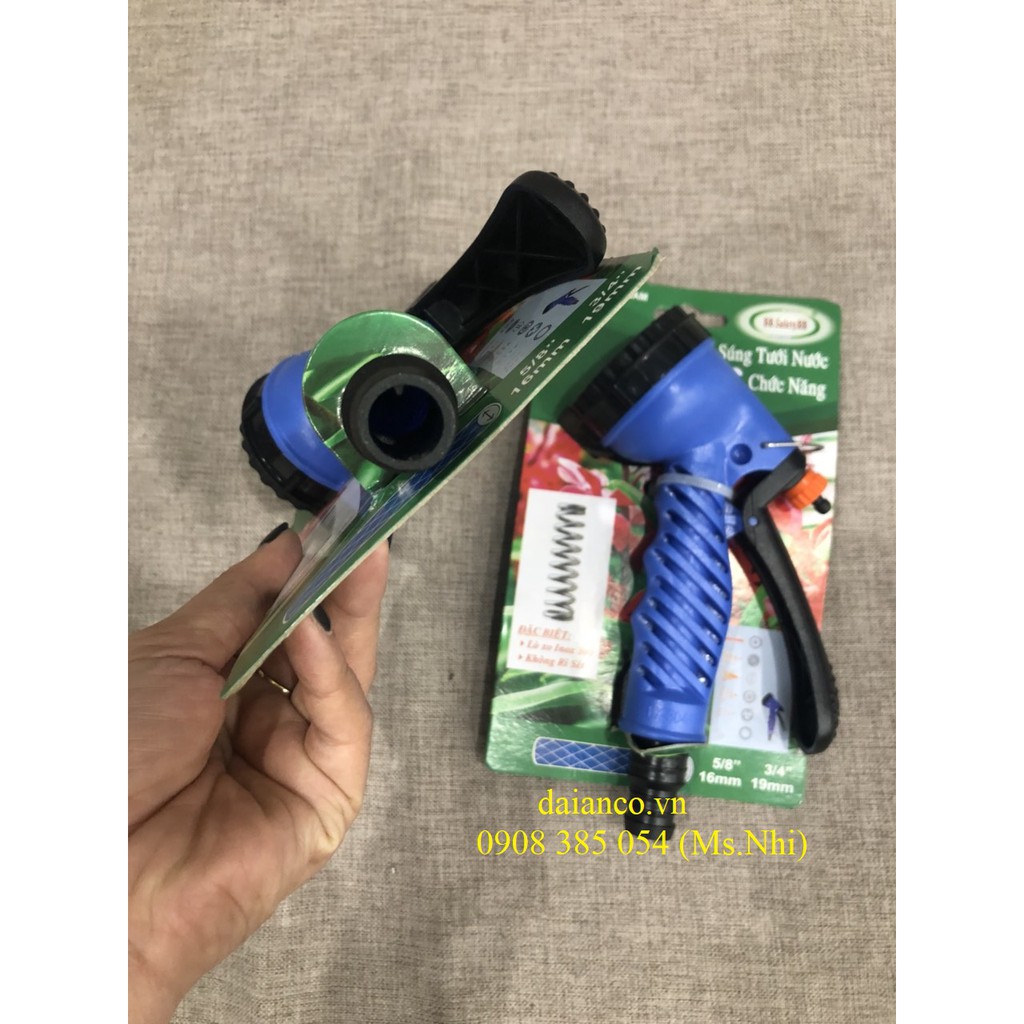 Vòi xịt nước tưới tiêu đa năng 6 chức năng tiện dụng- Hình thật, hàng sẵn