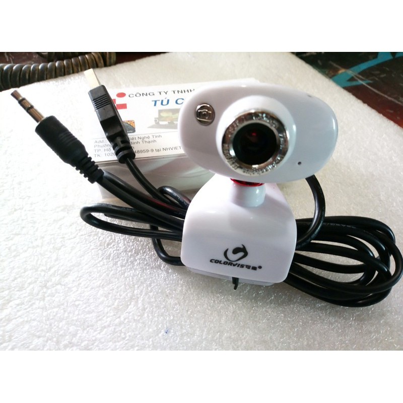 [Mã ELFLASH5 giảm 20K đơn 50K] WEBCAM COLORVIS ND80 CÓ MIC 5.0Mp RÕ NÉT
