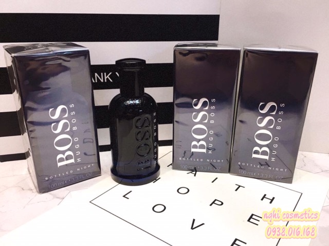 Nước hoa nam hugo boss bottled night 100ml