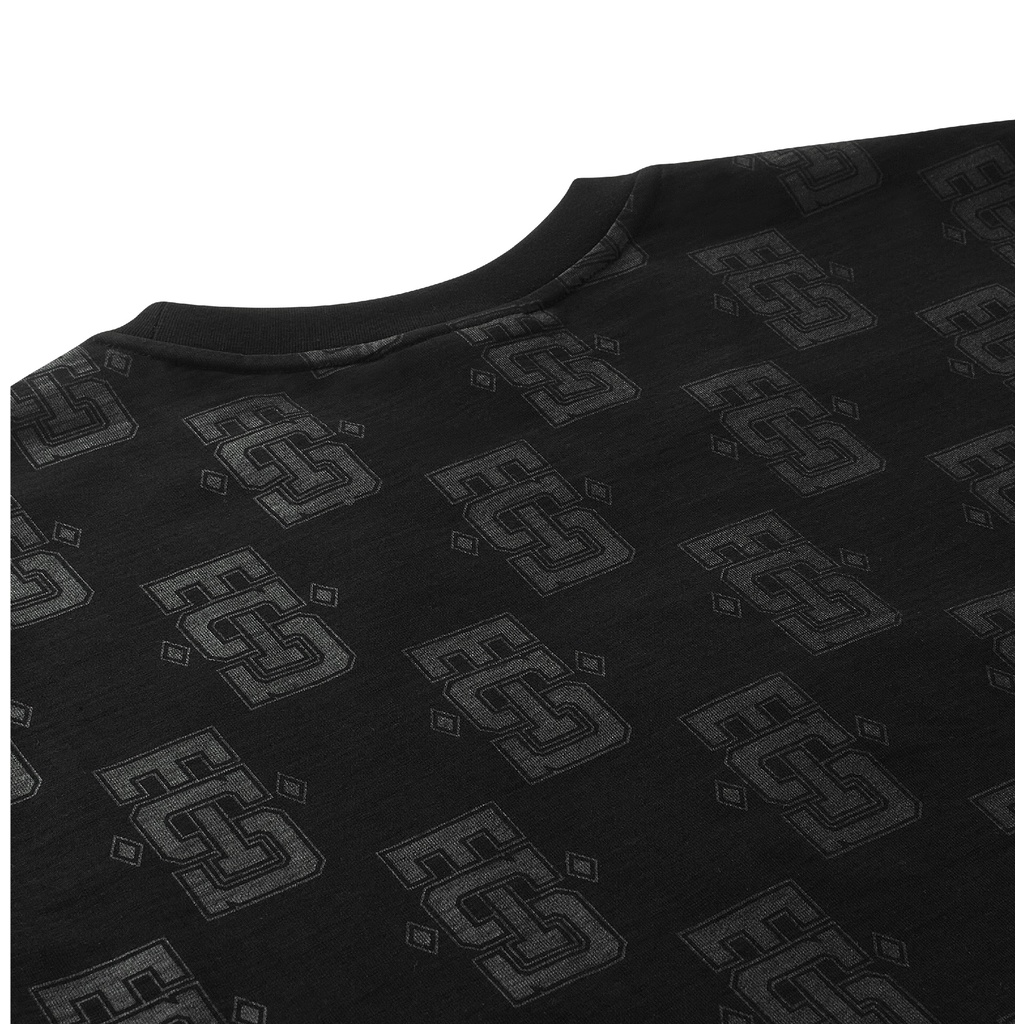 Áo thun TSUN Monogram Tee - Thêu - Black - Unisex