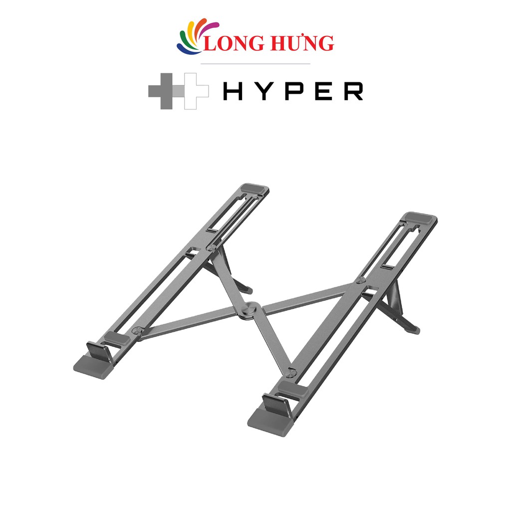 Giá đỡ tản nhiệt HyperStand Folding Alumium for Macbook/Laptop/iPad HTU6 - Hàng chính hãng