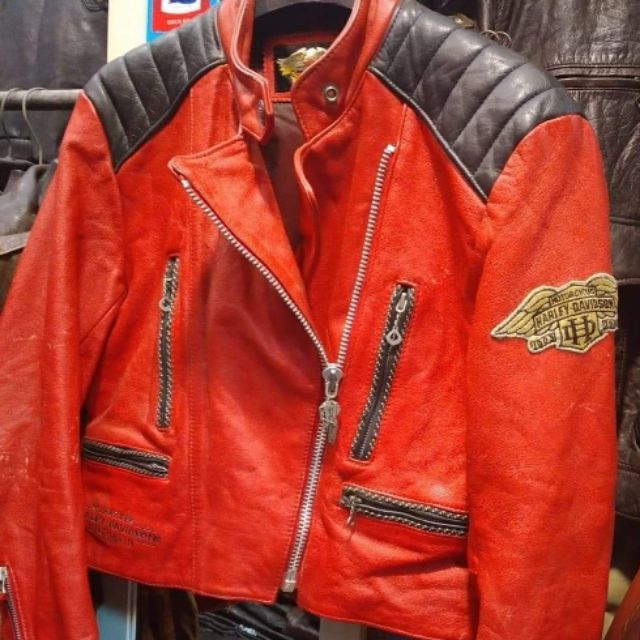 Áo da moto harley davidson