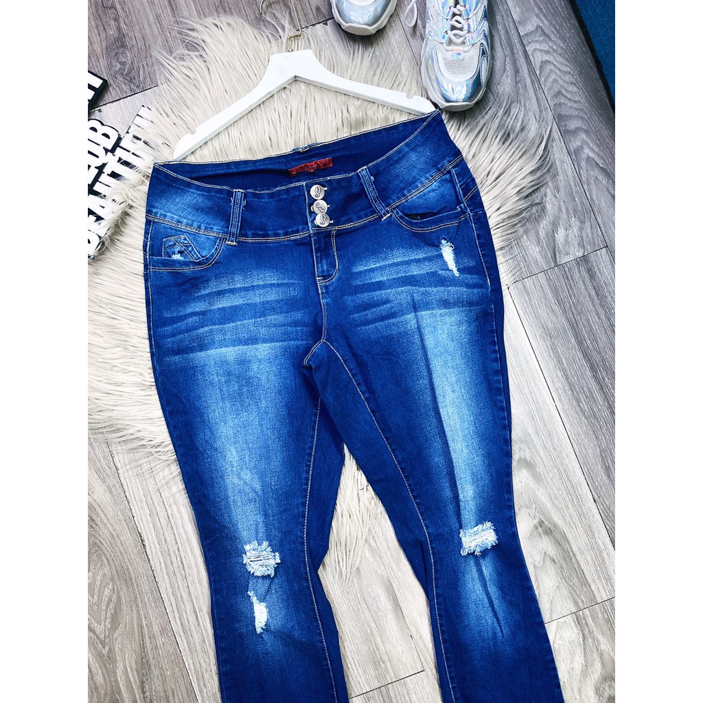 quần jean skinny siêu nâng mông bigsize cao cấp (ms: JBS-34)