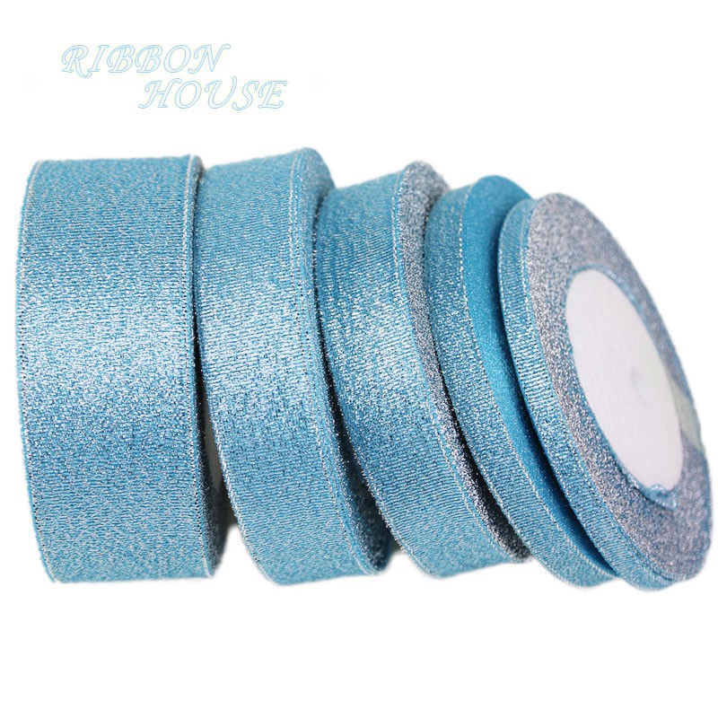 Cuộn ruy băng xanh dương 25yard trang trí đa dụng chất lượng cao