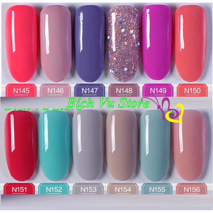 Set 6 chai sơn gel (6ml)