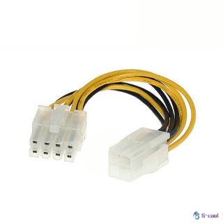 Cáp chuyển đổi nguồn điện 4 pin sang 8 pin cpu 12v