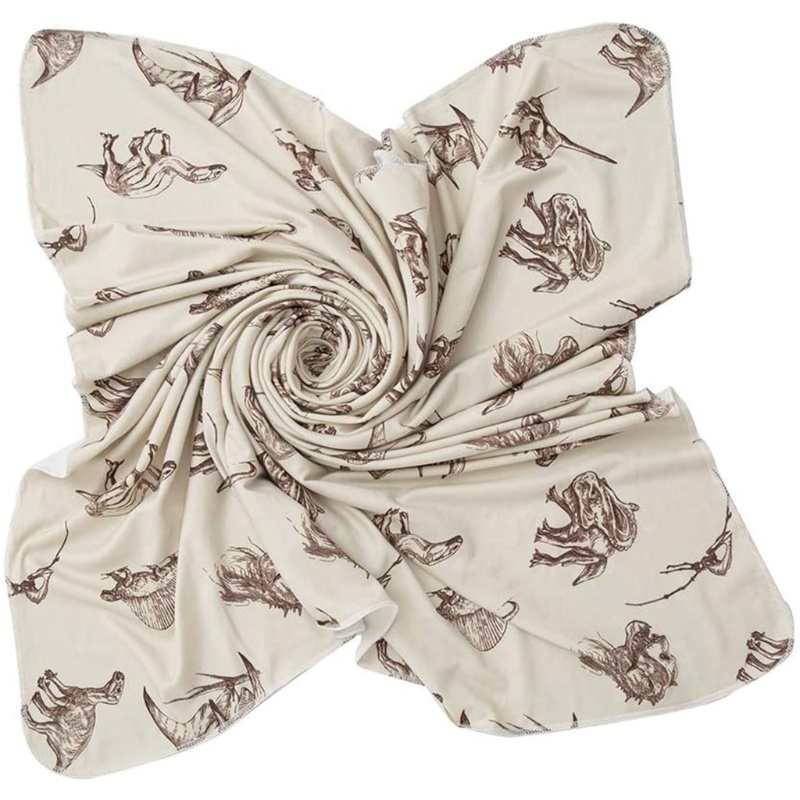 Chăn Quấn Em Bé In Họa Tiết Dễ Thương Chất Lượng Cao