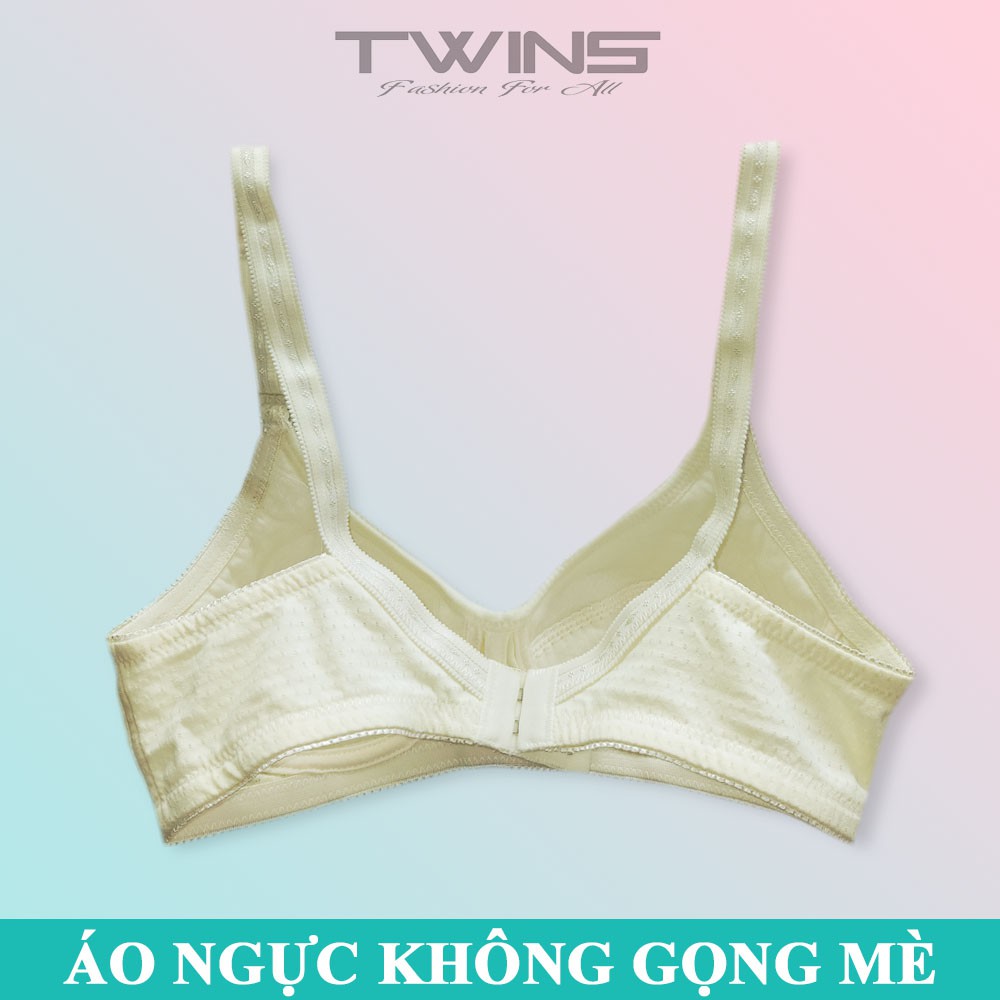 Áo ngực không gọng nữ chất cotton mút mỏng mềm mịn thông hơi bigsize ôm nguyên ngực size 34-36-38-40-42 (áo mè)