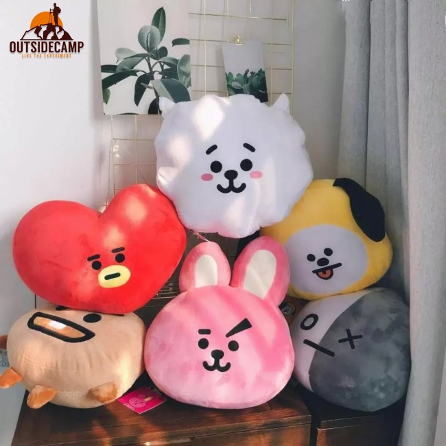 Thú Nhồi Bông Hình Hoạt Hình KPOP BTS SHOOKY RJ COOKY TATA