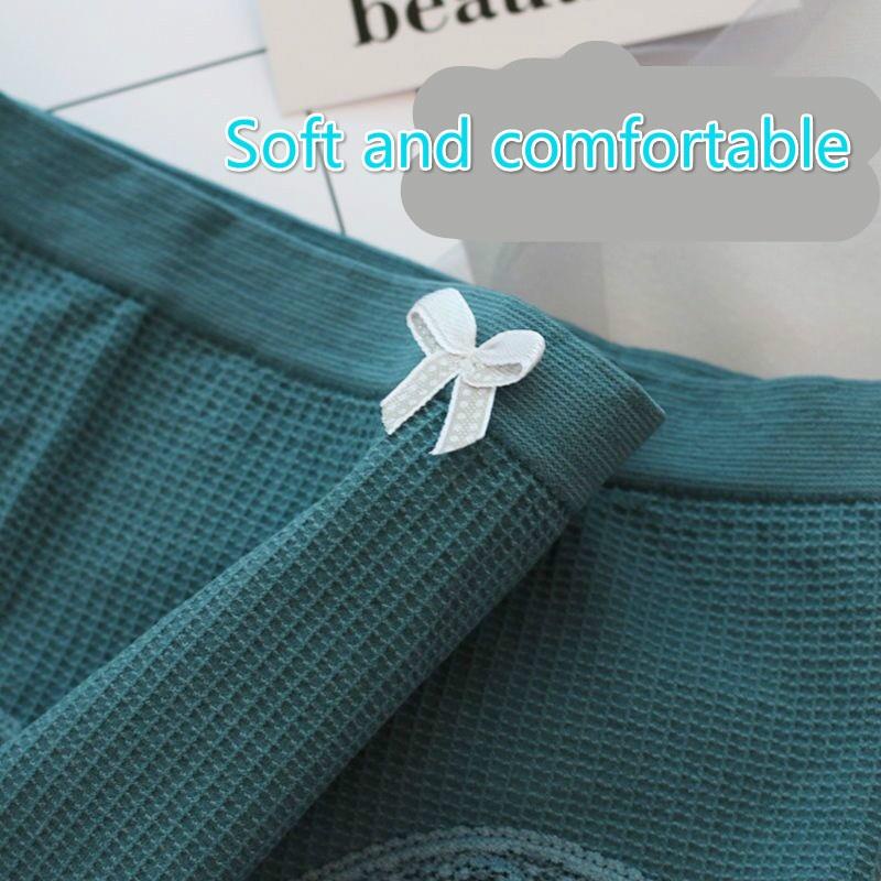 Quần lót nữ cotton cao cấp ren viền cạp thấp thông hơi co giãn 4 chiều YUKAGO 55522220 | BigBuy360 - bigbuy360.vn