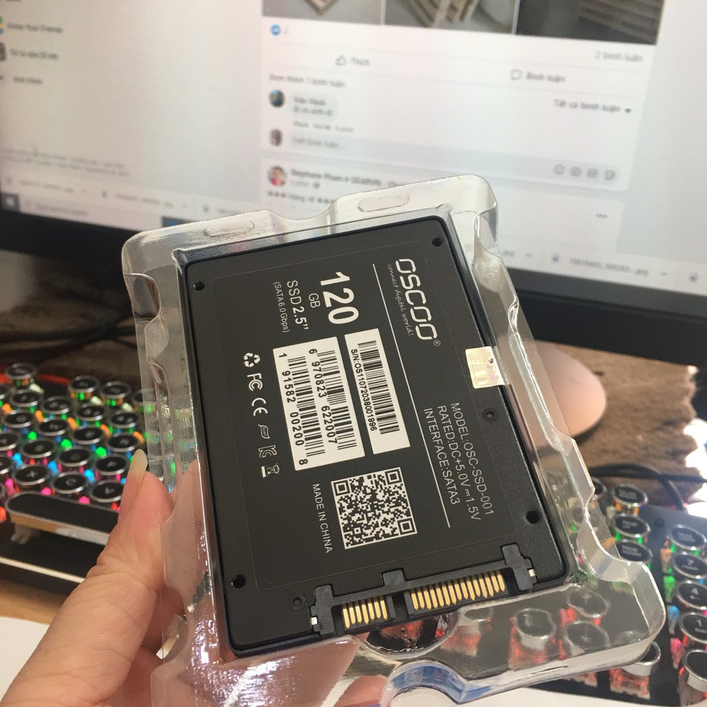 Ổ cứng SSD OSCOO 120GB SATA 2,5" | BigBuy360 - bigbuy360.vn