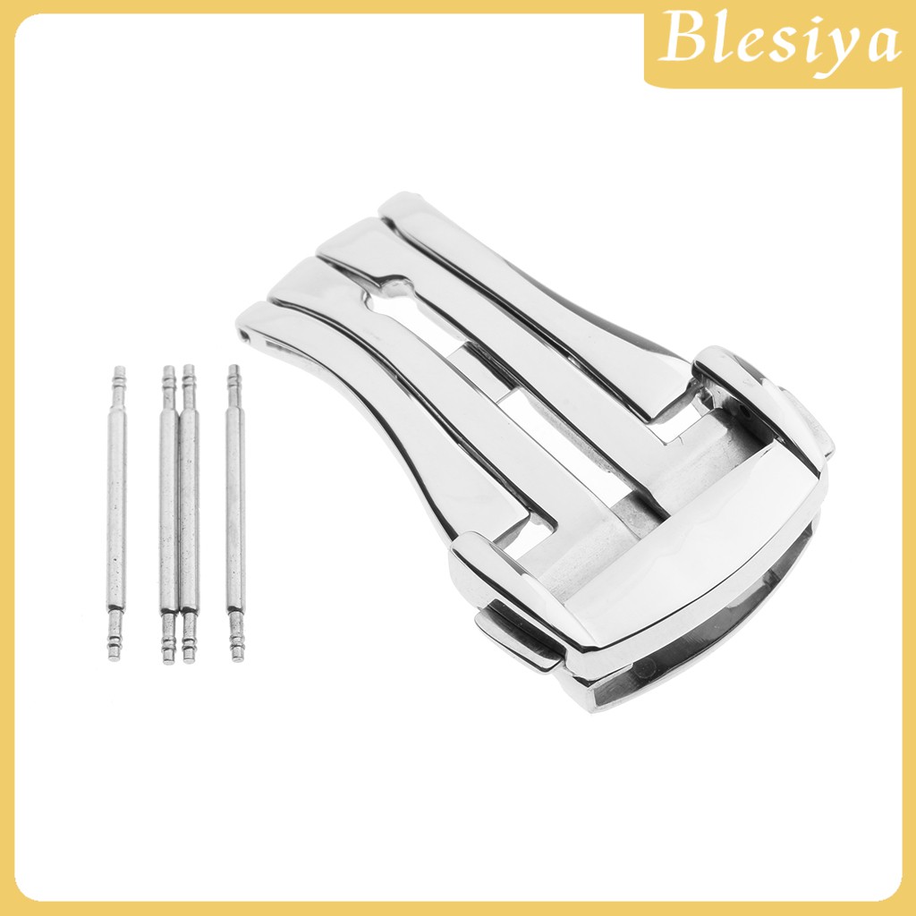Nút Bấm Inox 18mm Chuyên Dụng Cho Đồng Hồ Đeo Tay