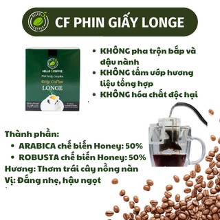 Hello5 coffee cà phê phin giấy LONGE