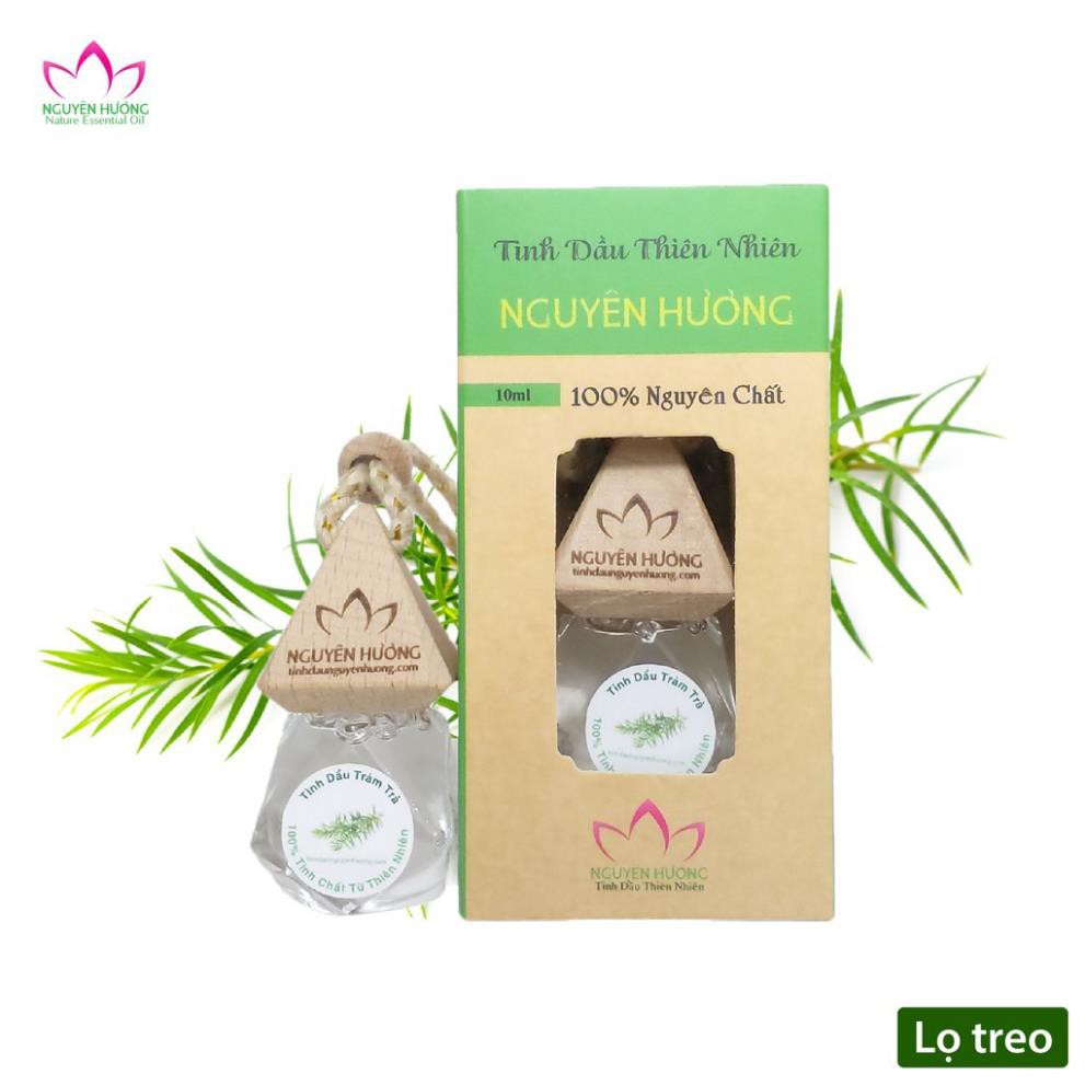 Tinh dầu tràm trà 10ml tea tree oil - Nguyên chất xông mặt, chấm mụn hiệu quả