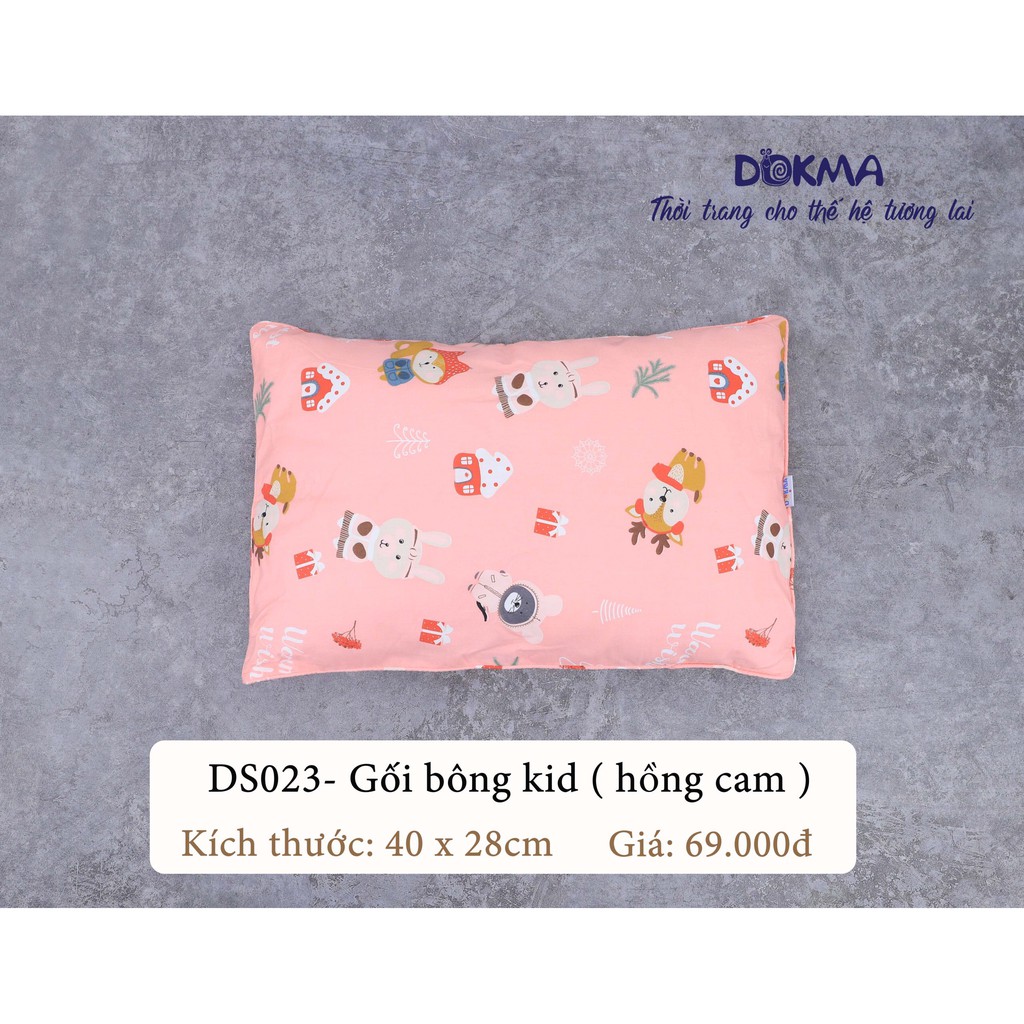 Gối bông DOKMA DS023 cho bé size kid