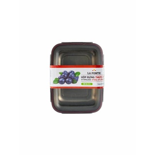 Hộp đựng thức ăn inox 304 la fonte 600ml – 002011