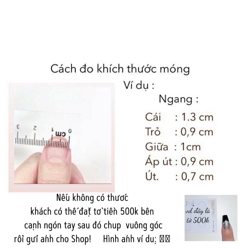 Nail box thiết kế đính  charm nơ màu trắng xinh xắn